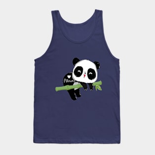 Panda , The cute panda Tank Top